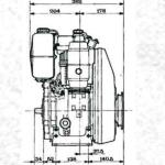 موتور دیزل Antor- 6LD400