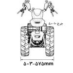 two wheel tractor BCS-Ferrari 340