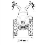 two wheel tractor BCS-FERRARI515