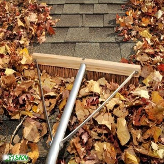 leaf roof brush + جاروی پشت بام