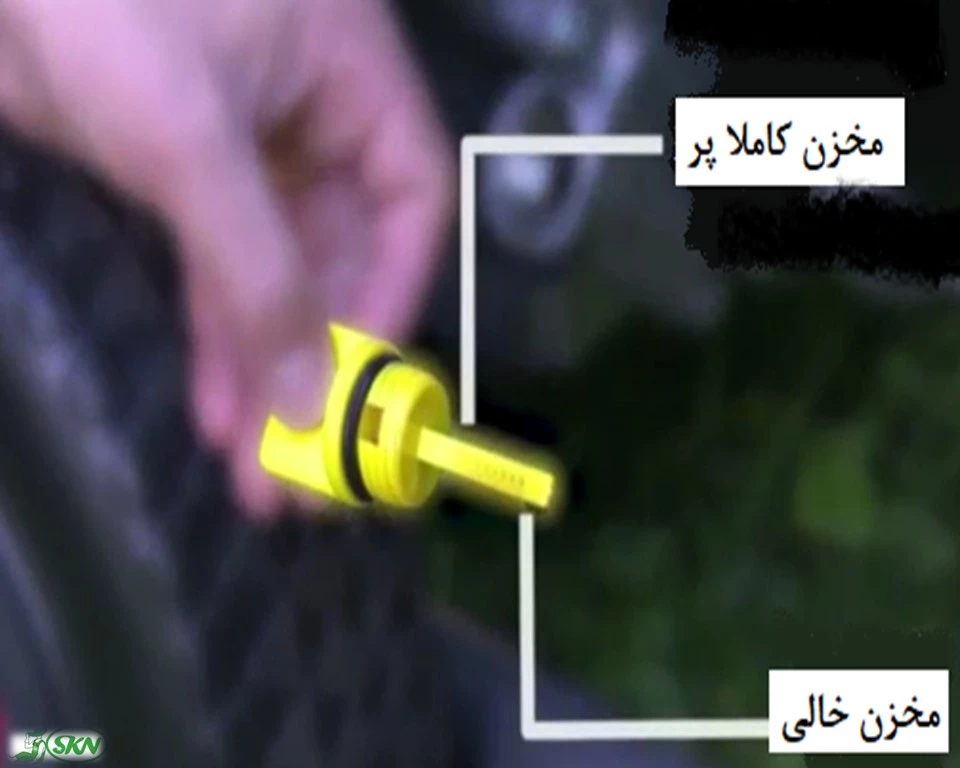 oil gage indicator + نشانگر گیج روغن