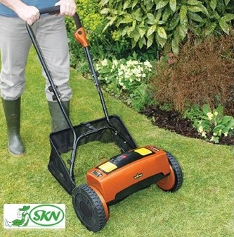 cordles cylender lawnmower + چمن زن شارژی