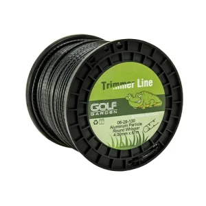 عکس نخ گرد موج دار 4mm – ۸۷M مشکی – Golf garden