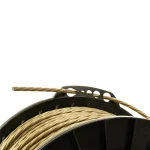نخ مارپیچ 4mm- 95M طلایی - Speed france - تصویر 2